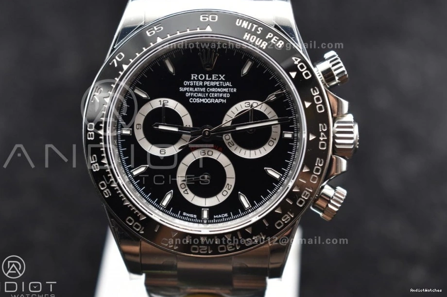 SH Black Edition Flexible 492 and 2023 Case 1:1 Dial Bracelet ZF 904L SS Daytona 126500 Best 1223